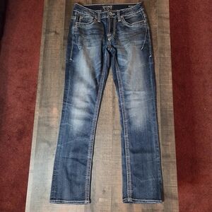 30x31 Men's Buckle Salvage Havoc Slim Straight Jeans EUC